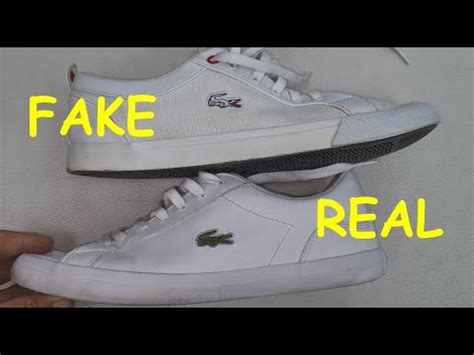 lacoste real vs fake shoes|lacoste authenticity check.